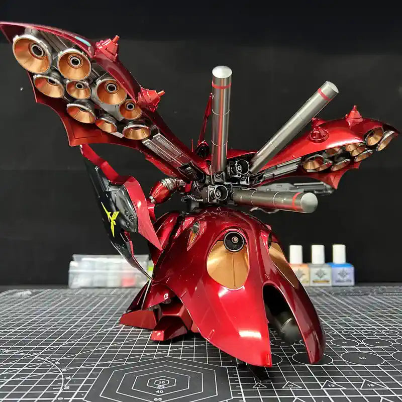 HG Nightingale 1/144 Customized Version Metallic/Plated Paint (Qianshou Studio)