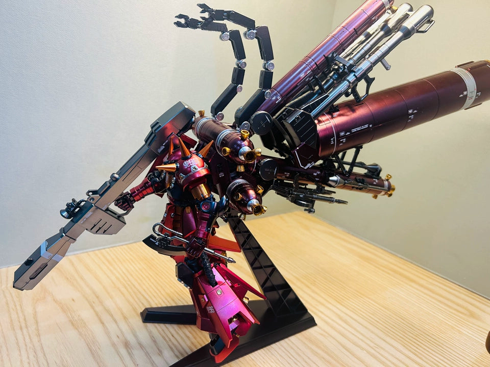 MG Zaku High Mobility Type Psycho Zaku Ver. Ka (Gundam Thunderbolt) 1/100 Customized Version Metallic Paint (Qianshou Studio)