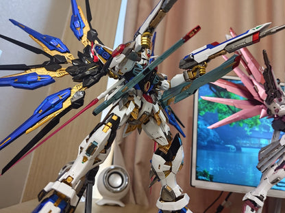 MGEX Strike Freedom 1/100 Customized Version Titanium Finish (Qianshou Studio)