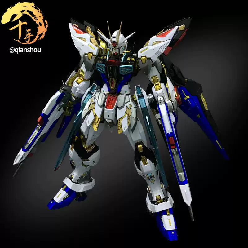 MGEX Strike Freedom 1/100 Customized Version Titanium Finish (Qianshou Studio)