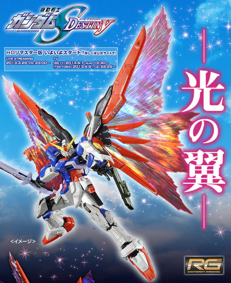 Premium Bandai Real Grade (RG) 1/144 ZGMF-X42S Destiny Gundam Wings of Light Effect [Parts Only]