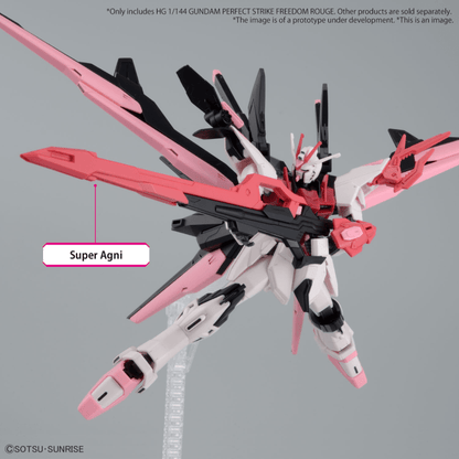 HG 1/144 GUNDAM PERFECT STRIKE FREEDOM ROUGE