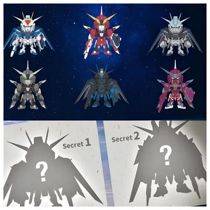 QMSV Seed Freedom Gundam Blind Box Series Movie Edition - Wholse Set of 8