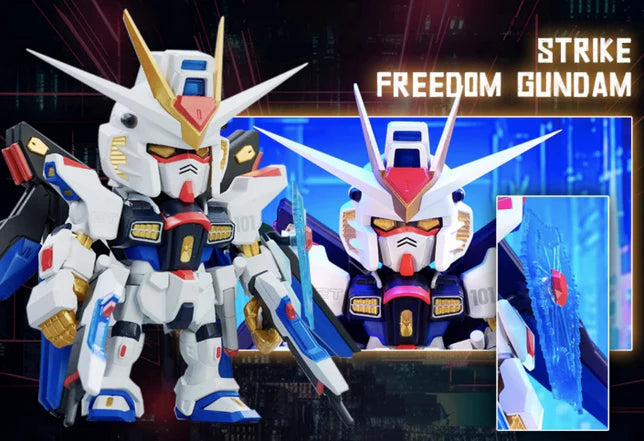 QMSV Mini - Strike Freedom Gundam & Infinite Justice Gundam - Single Blind Box