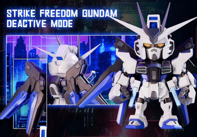 QMSV Mini - Strike Freedom Gundam & Infinite Justice Gundam - Single Blind Box