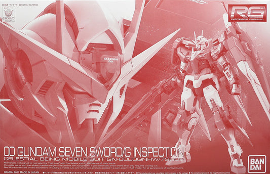 RG 1/144 00 Gundam Seven Sword/G Inspection