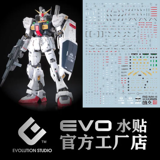 RG 1/144 #08 RX-178 Gundam MK-II (AEUG) EVO Water Decal