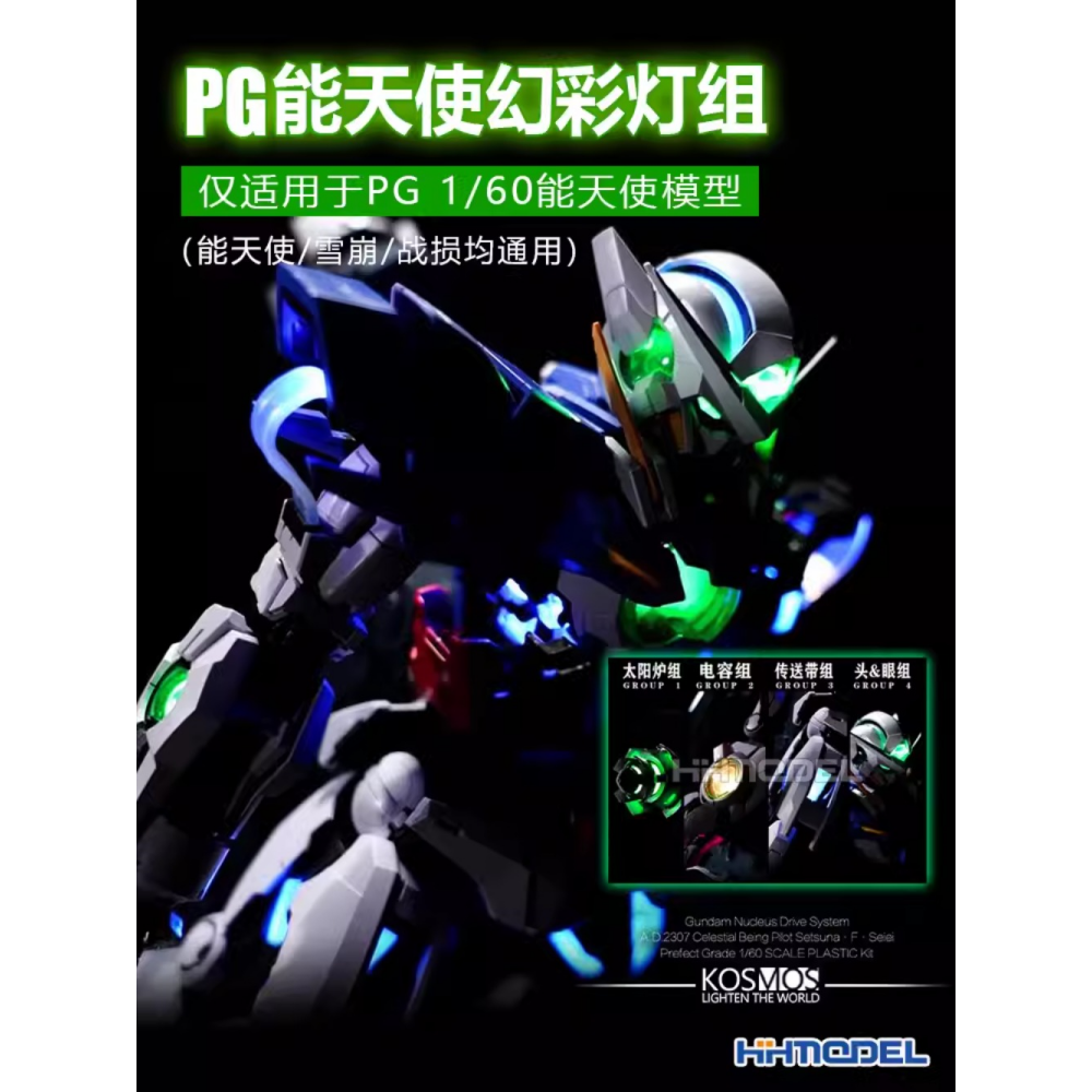 Unité LED PG Gundam Exia