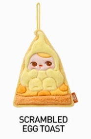 PUCKY Egg Beanie Series-Hand Towel Blind Box- SCRAMBLEDEGG TOAST (Confirmed Style)