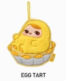 PUCKY Egg Beanie Series-Hand Towel Blind Box- EGG TART (Confirmed Style)