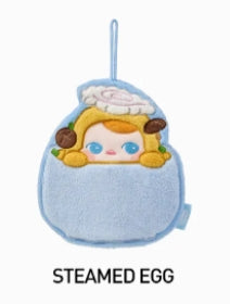 PUCKY Egg Beanie Series-Hand Towel Blind Box- STEAMED EGG (Confirmed Style)