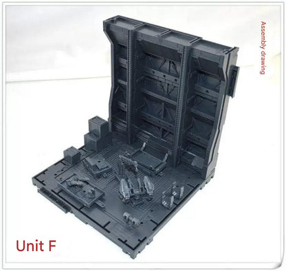 CC Maintenance Vault Unit F for HG/EG/MG 1/144 or 1/100 Model Kits