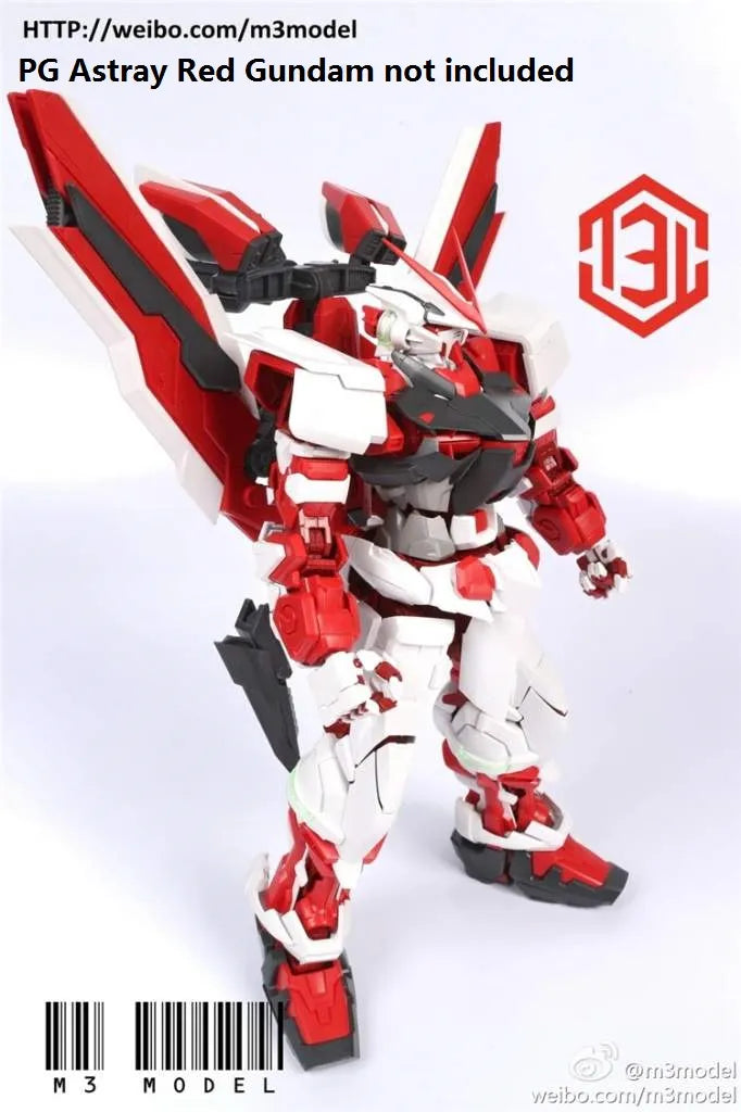 M3 - Great Sword Tactical Arms Backpack - for Bandai or Nillson PG 1/60 Gundam Astray Red Frame