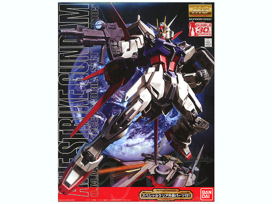 1/100 MG Aile Strike Gundam with Special Clear Armor Parts [30th anniversary of Gunpla Version]