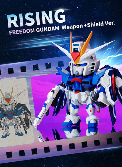 QMSV Seed Freedom Gundam Blind Box Series Movie Edition - Wholse Set of 8