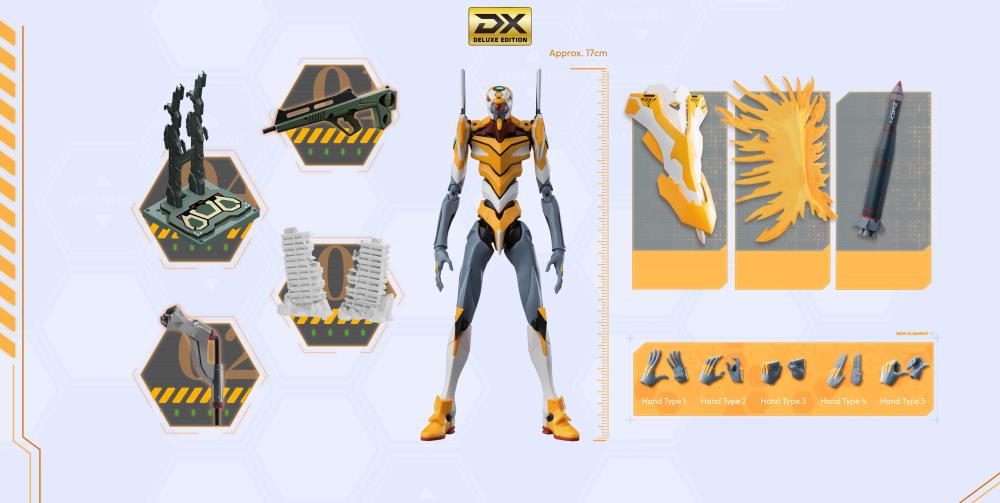 Blokees Rebuild of Evangelion Action Edition DX Evangelion Proto Type-00' Model Kit