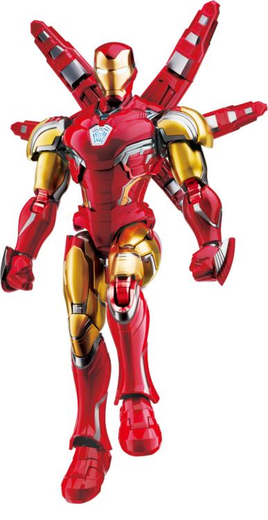 Blokees x Marvel Infinity Saga Champion Class CC01 Iron Man MK85 Model Kit