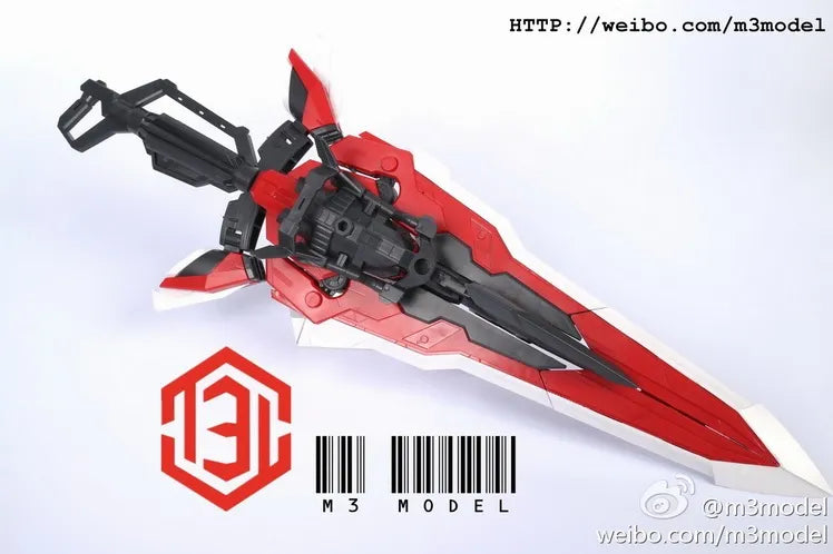 M3 - Great Sword Tactical Arms Backpack - for Bandai or Nillson PG 1/60 Gundam Astray Red Frame