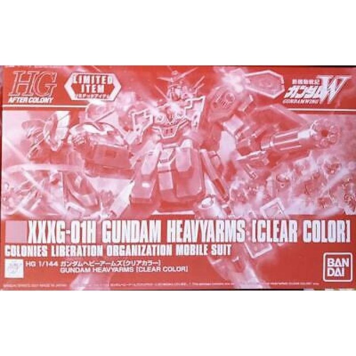 HG 1/144 Gundam Heavyarms [Clear Color]
