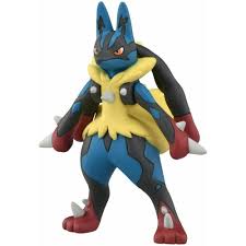 Takara Tomy Mega Lucario Figure (Used)