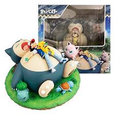 G.e.m. Series Pokemon Good Night With The Snorlax Figure (Open Box)