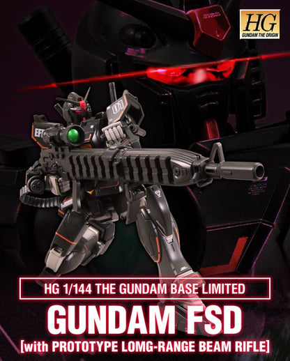 HG 1/144 Gundam FSD (with Prototype Long-Range Beam Rifle)