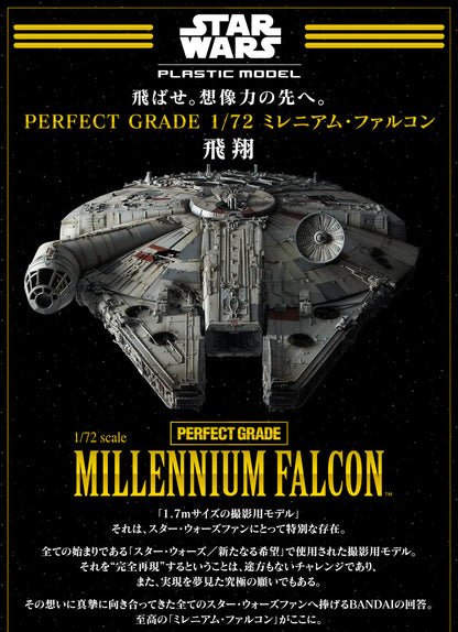 Star Wars - Millennium Falcon Perfect Grade (With LED Lights) 1/72