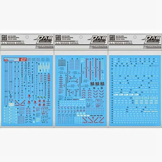 MG FULL ARMOR UNICORN GUNDAM WATER SLIDE DECAL DL MODEL