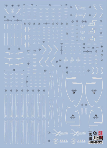 HG Legend Gundam EVO Water Decal