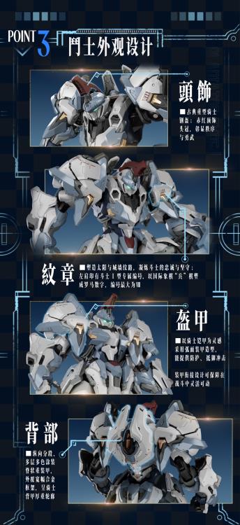 (Pre-Order) Crown of Light AL-PAWN 01 Alderland Legion Gladiator Type I - Asa Model Kit (ETA: December 2026)