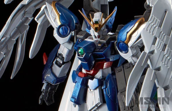 RG Wing Gundam Zero Custom EW + Drei Zwerg Buster [Titanium Finish] [P-Bandai] 1/144