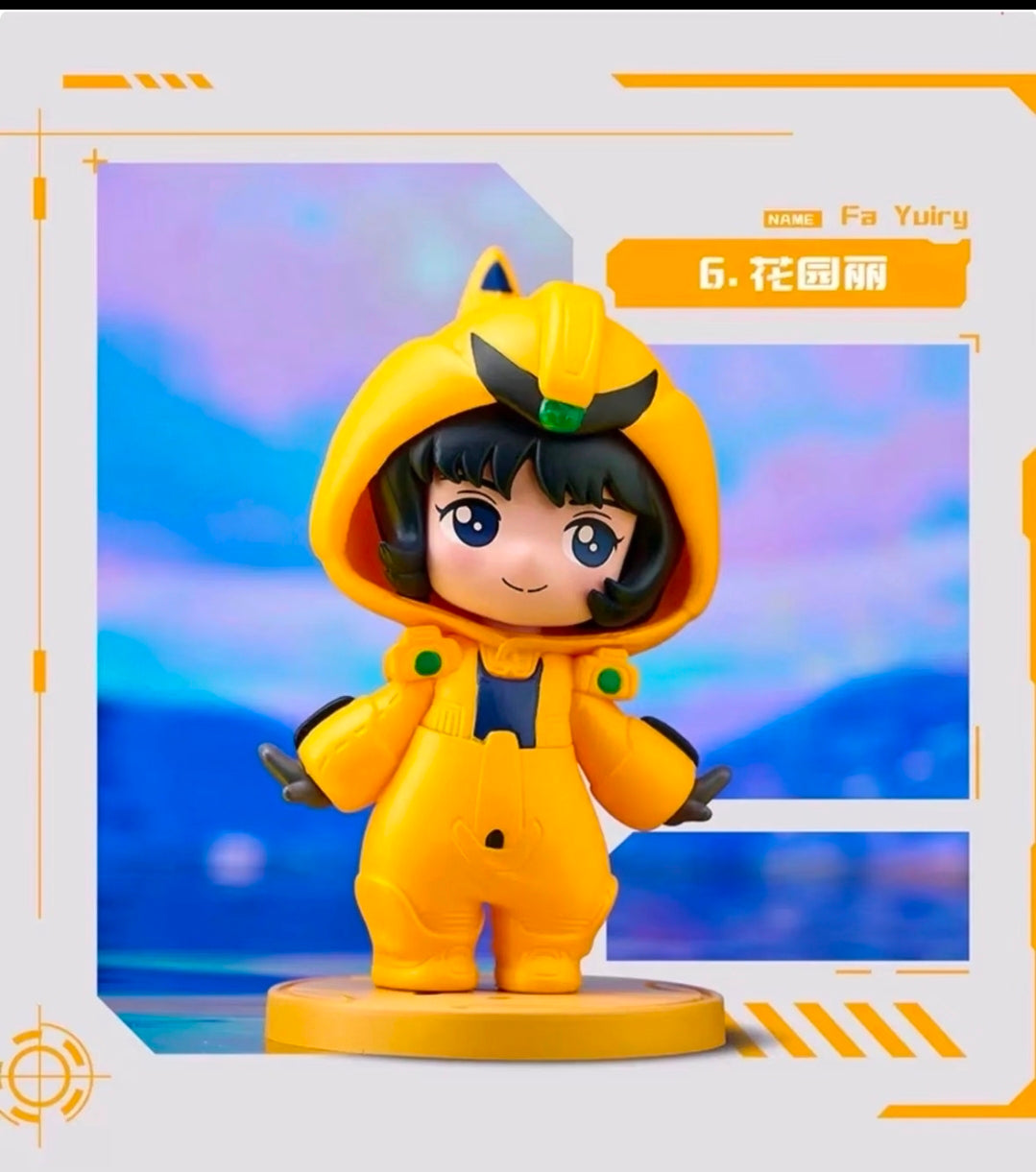 BNFIGURE Q Gundam Universal Century Q Pajamas Ver. blind box - Wholse Set of 8