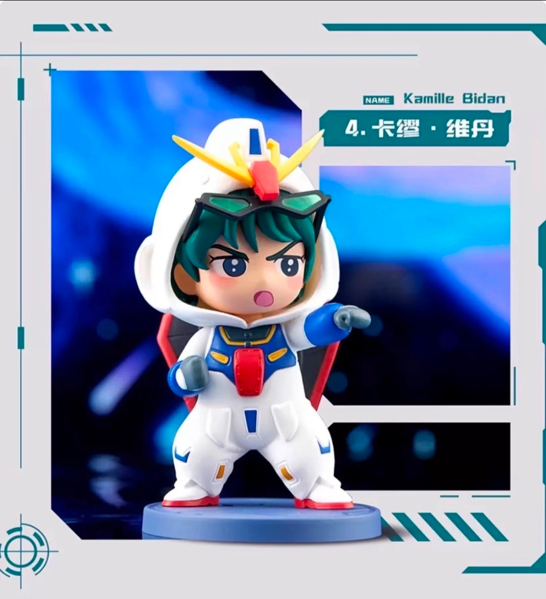 BNFIGURE Q Gundam Universal Century Q Pajamas Ver. blind box - Wholse Set of 8