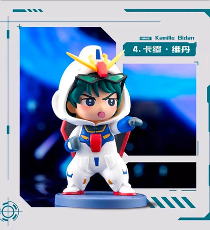 BNFIGURE Q Gundam Universal Century Q Pajamas Ver. blind box - Wholse Set of 8