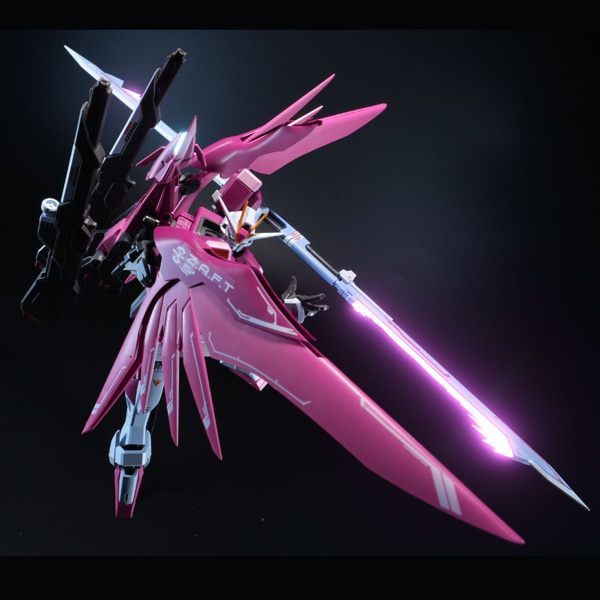 KMR Metal Robot Spirits Style 1/144 Metal Frame Regenes Destiny Impulse Gundam  Model Kit (Third Party)