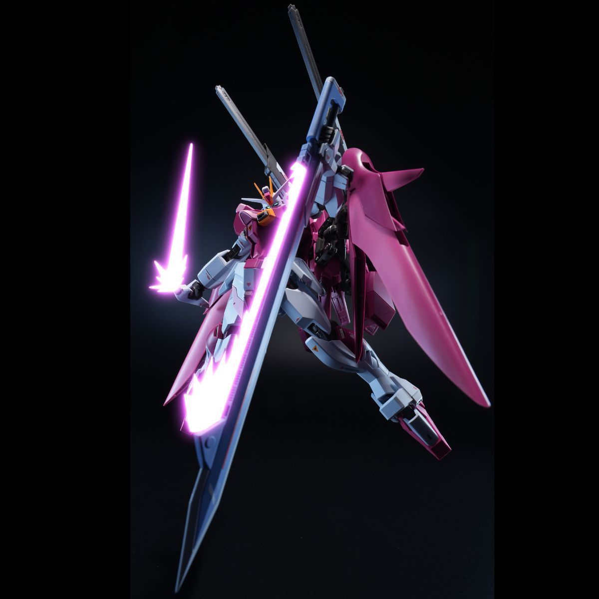 KMR Metal Robot Spirits Style 1/144 Metal Frame Regenes Destiny Impulse Gundam  Model Kit (Third Party)