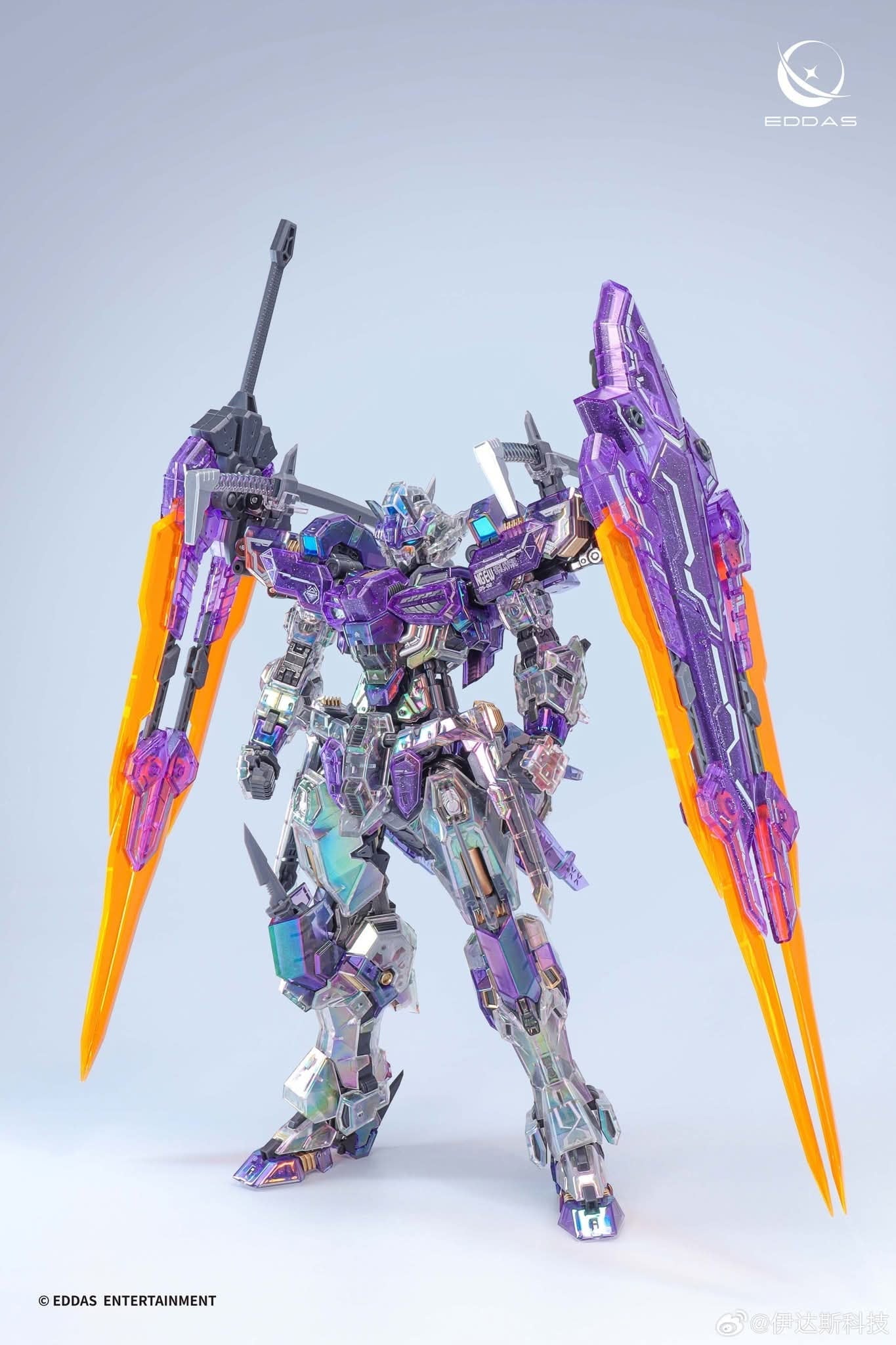 Eddas Industries 1/100 Valkyrie WF2025 Expo Holographic Clear Version Metal Frame Model Kit