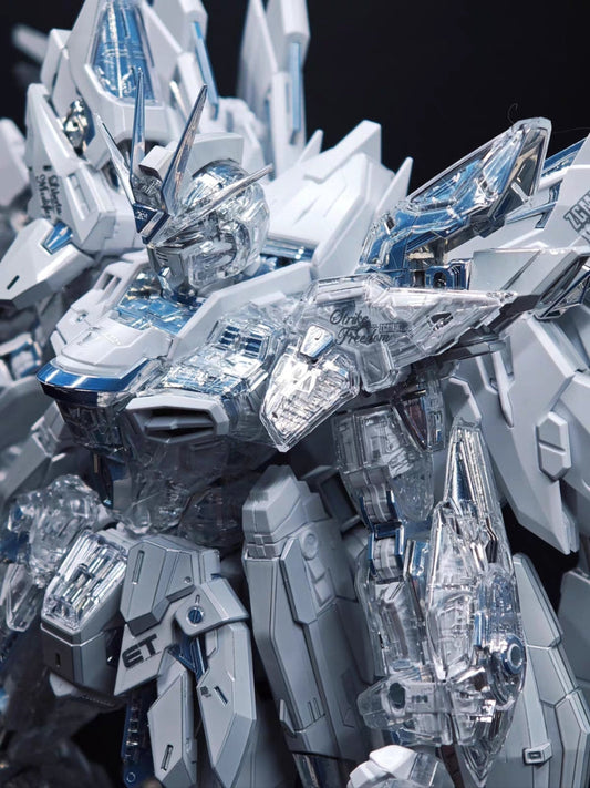 Yu Jiao MGEX Freedom Half Clear Armor Parts Set (2 sets Required for Full Body Armor)