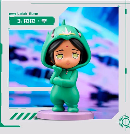 BNFIGURE Q Gundam Universal Century Q Pajamas Ver. blind box - Wholse Set of 8