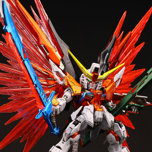 MGSD DESTINY GUNDAM Heine Custom Painted Kit Metallic Coating (Qianshou Studio)