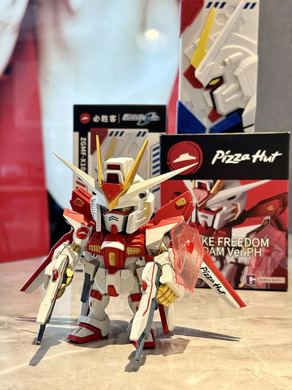 Pizza Hut & Bandai QMSV Seed Limited Strike Freedom Gundam Ver. PH