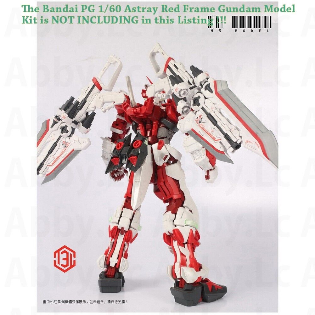 M3 Swords Weapon Unit Equipment Type for Bandai 1/60 PG Gundam Astray Red Frame