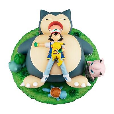 G.e.m. Series Pokemon Good Night With The Snorlax Figure (Open Box)