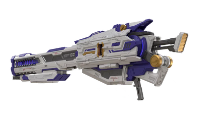 Qian Qiu Shang Rail Gun with LEDs